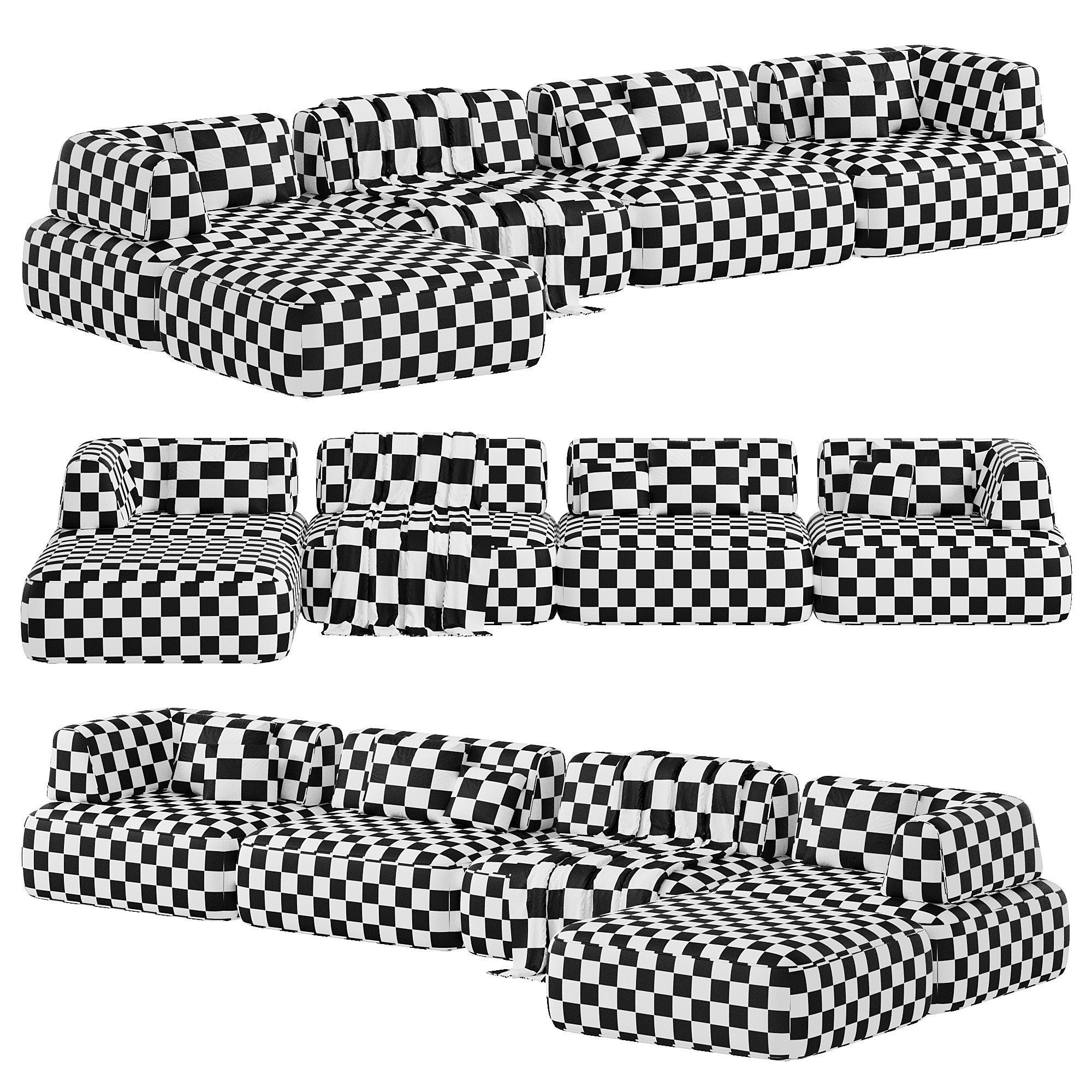 Fat Tony Sofa 2 3D model_3