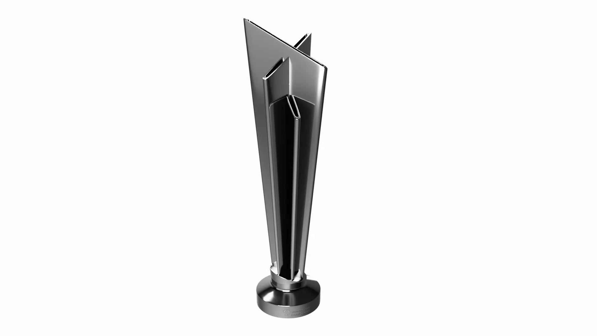 ICC Cricket T20 World Cup Trophy 3D model_0