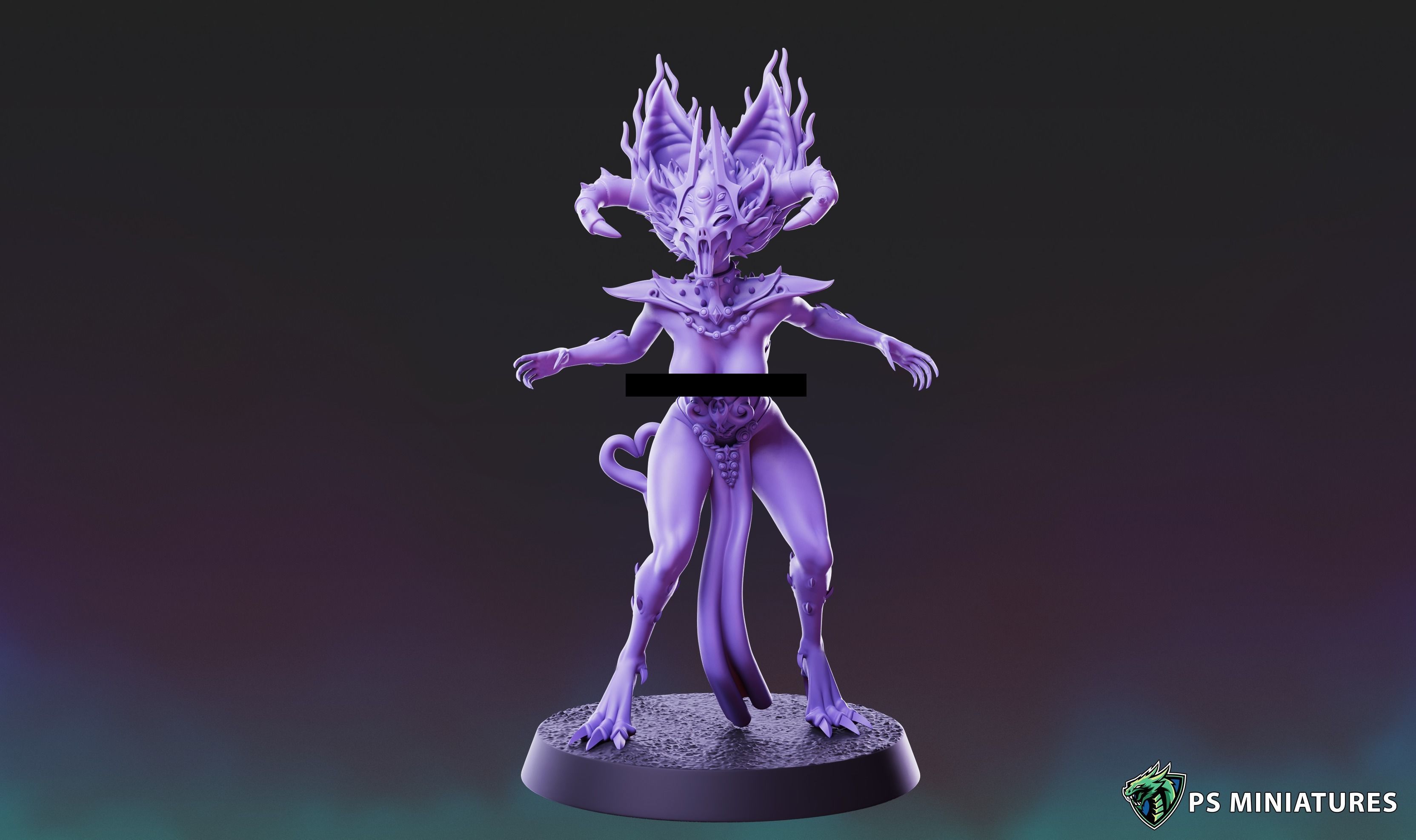 Demons of Excess - Demonettes Pose 2 3D print model_3