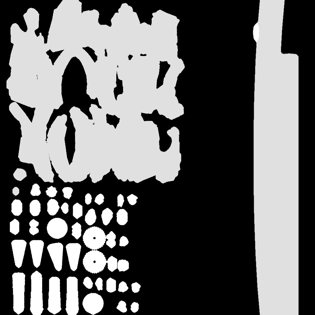 Game ready Sai Low-poly 3D model_2