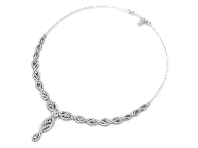 Gold Diamond Necklace