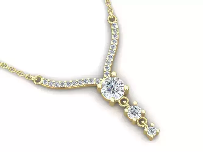 Diamonds Look Light Pendant