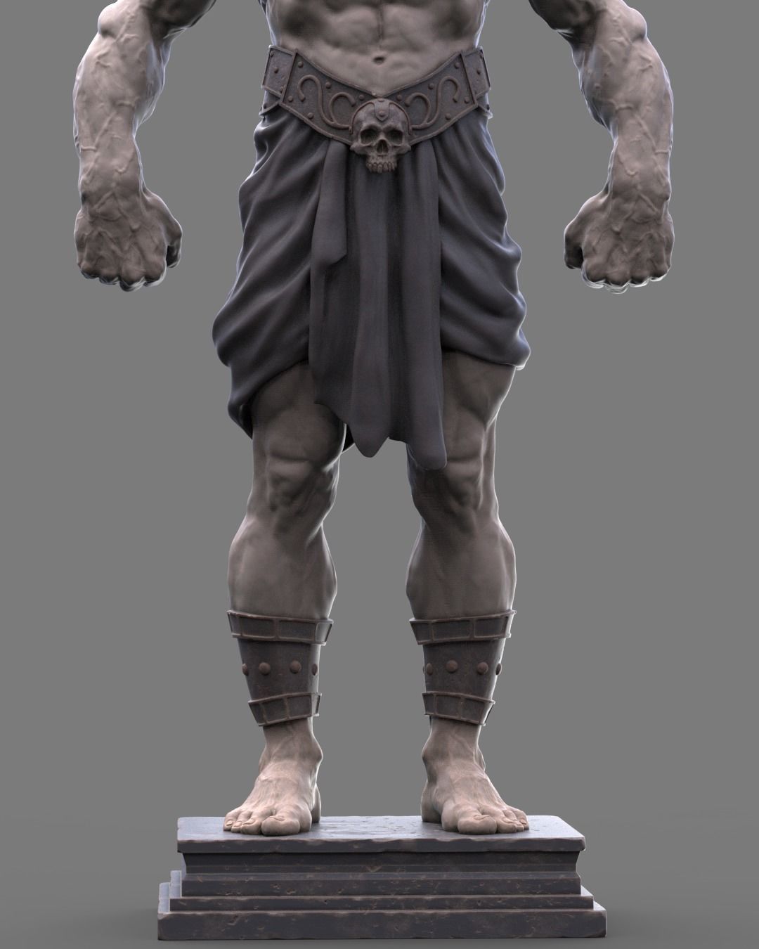 Anubis Figure 3D print model_11