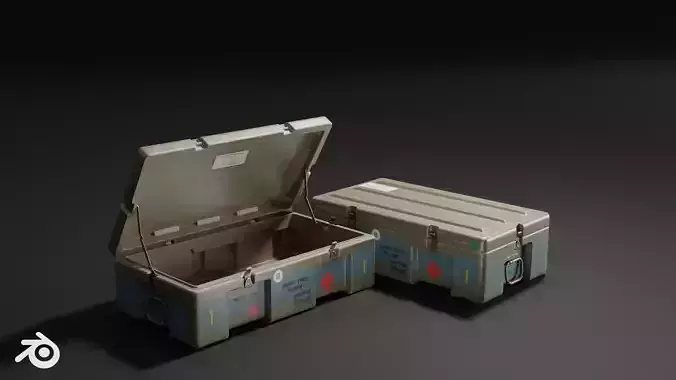 Ammo Crate - PBR Game Ready