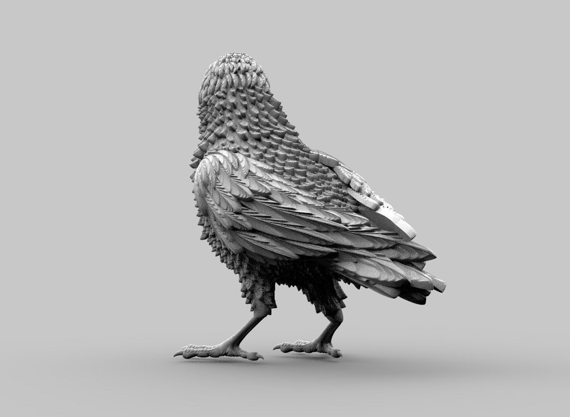 bird 08 3D print model_4