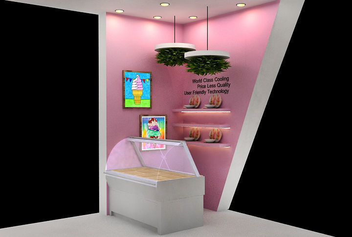 12 mtr x 12mtr Exhibition stand 4side open 3D print model_13