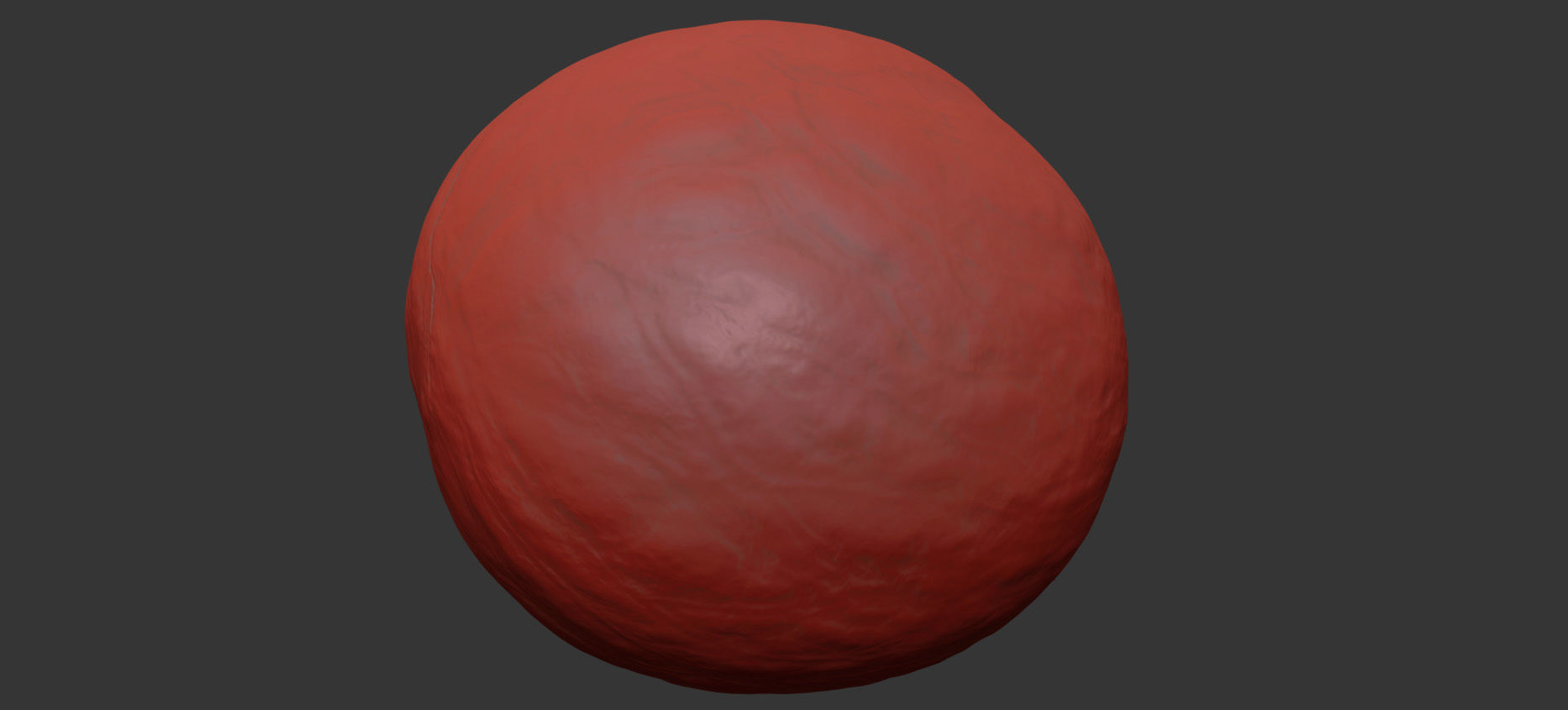 Avocado Seed 3D model_7