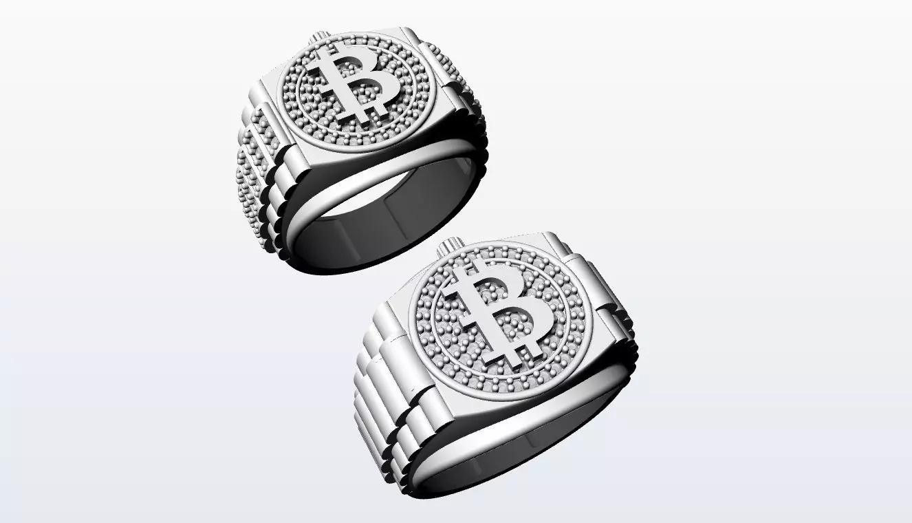 BIT-COIN 3D print model_0