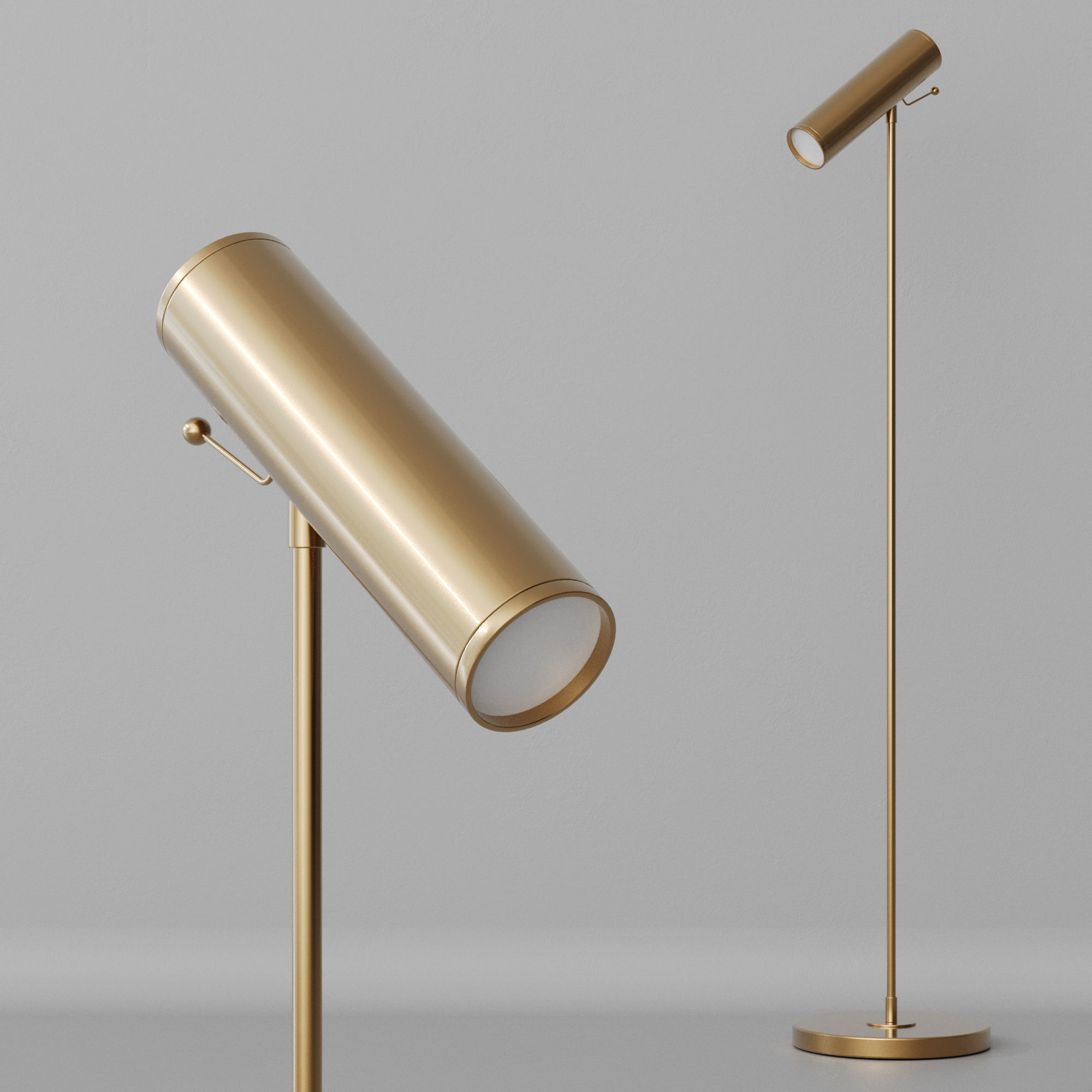 Floor lamp Louvre Home Lloyd 3D model_13