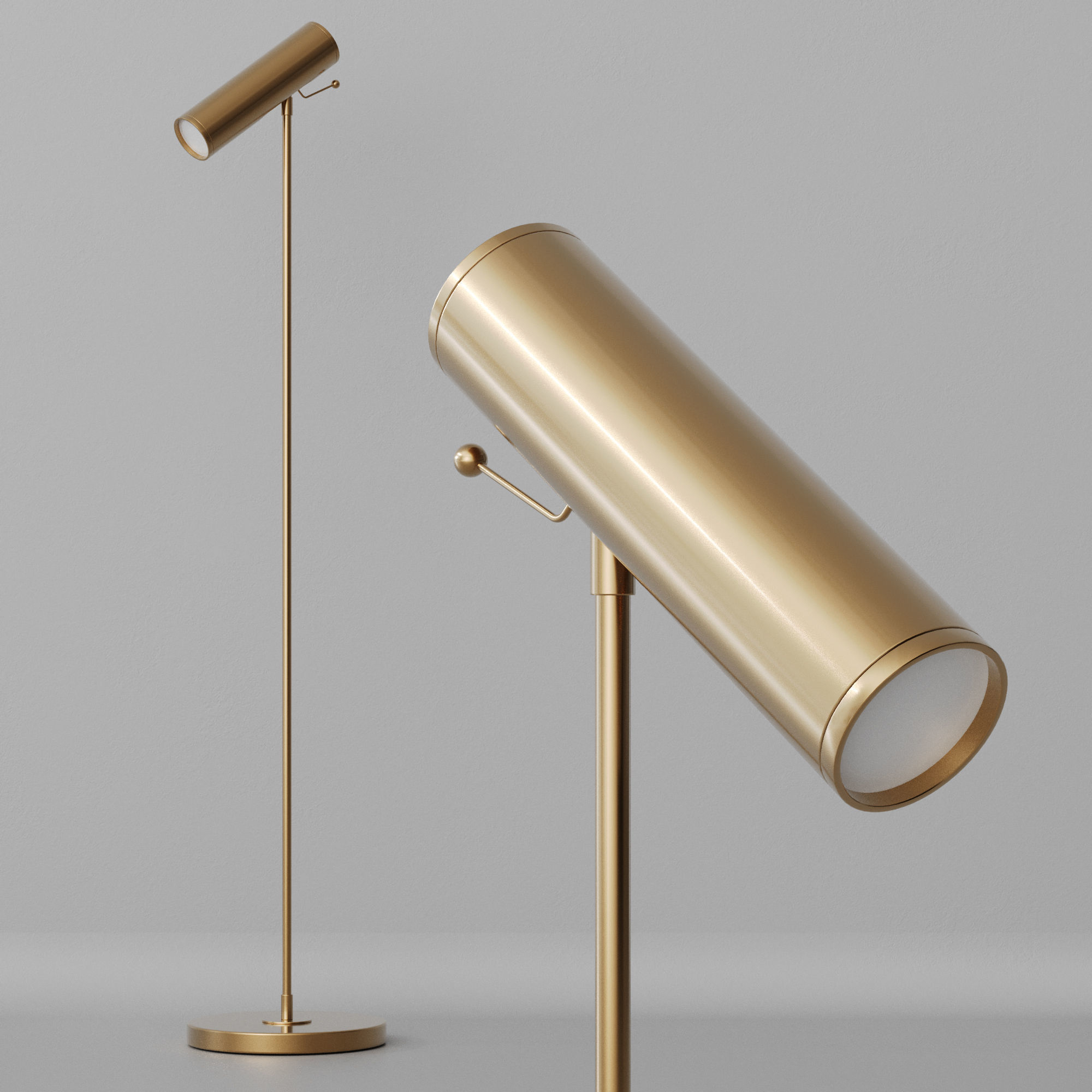 Floor lamp Louvre Home Lloyd 3D model_11