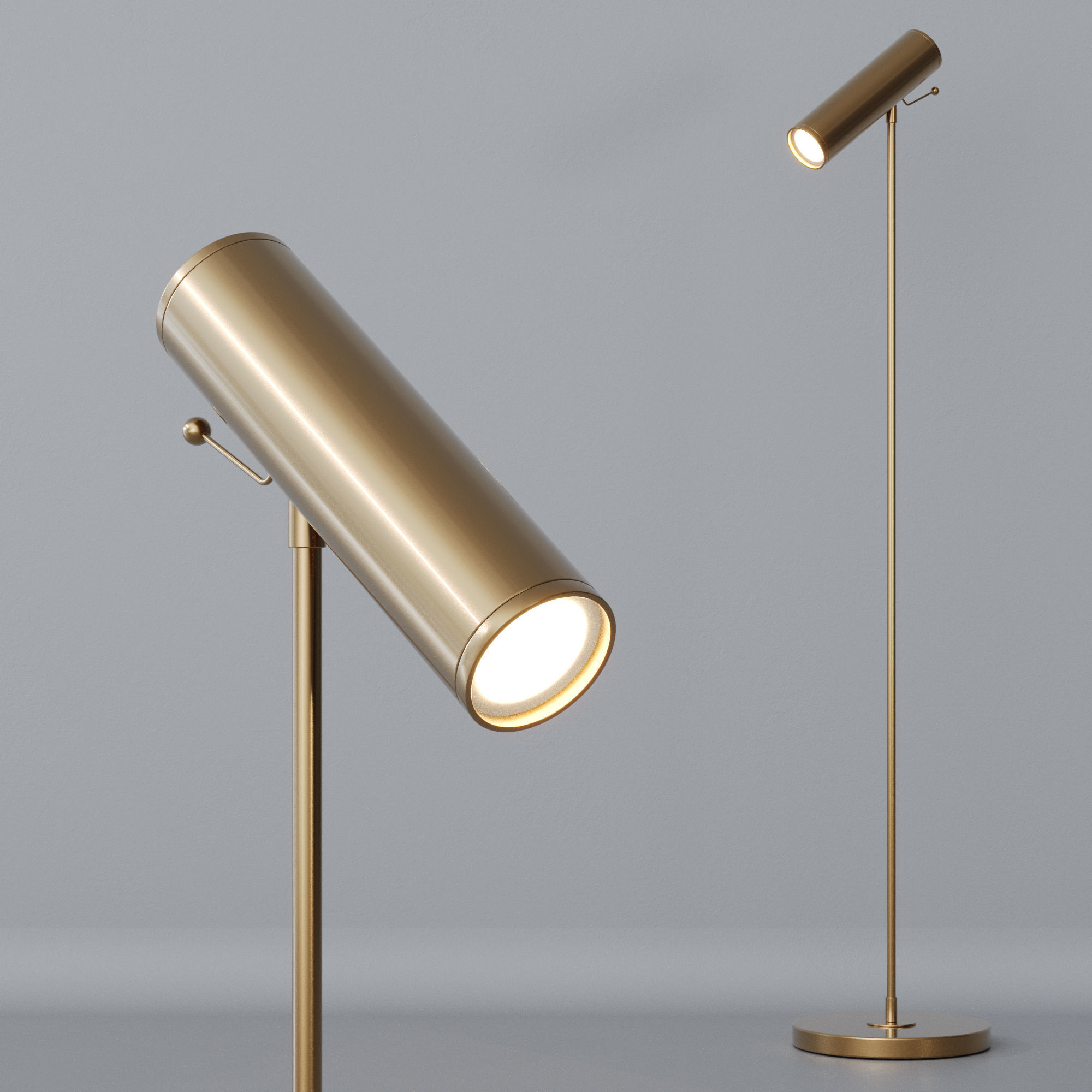 Floor lamp Louvre Home Lloyd 3D model_9