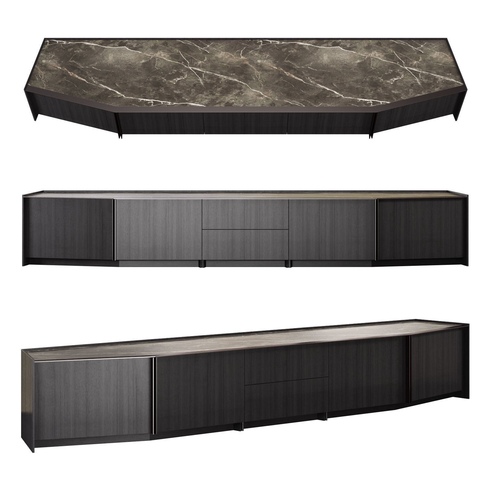 gallotti and radice athus console 3D model_1