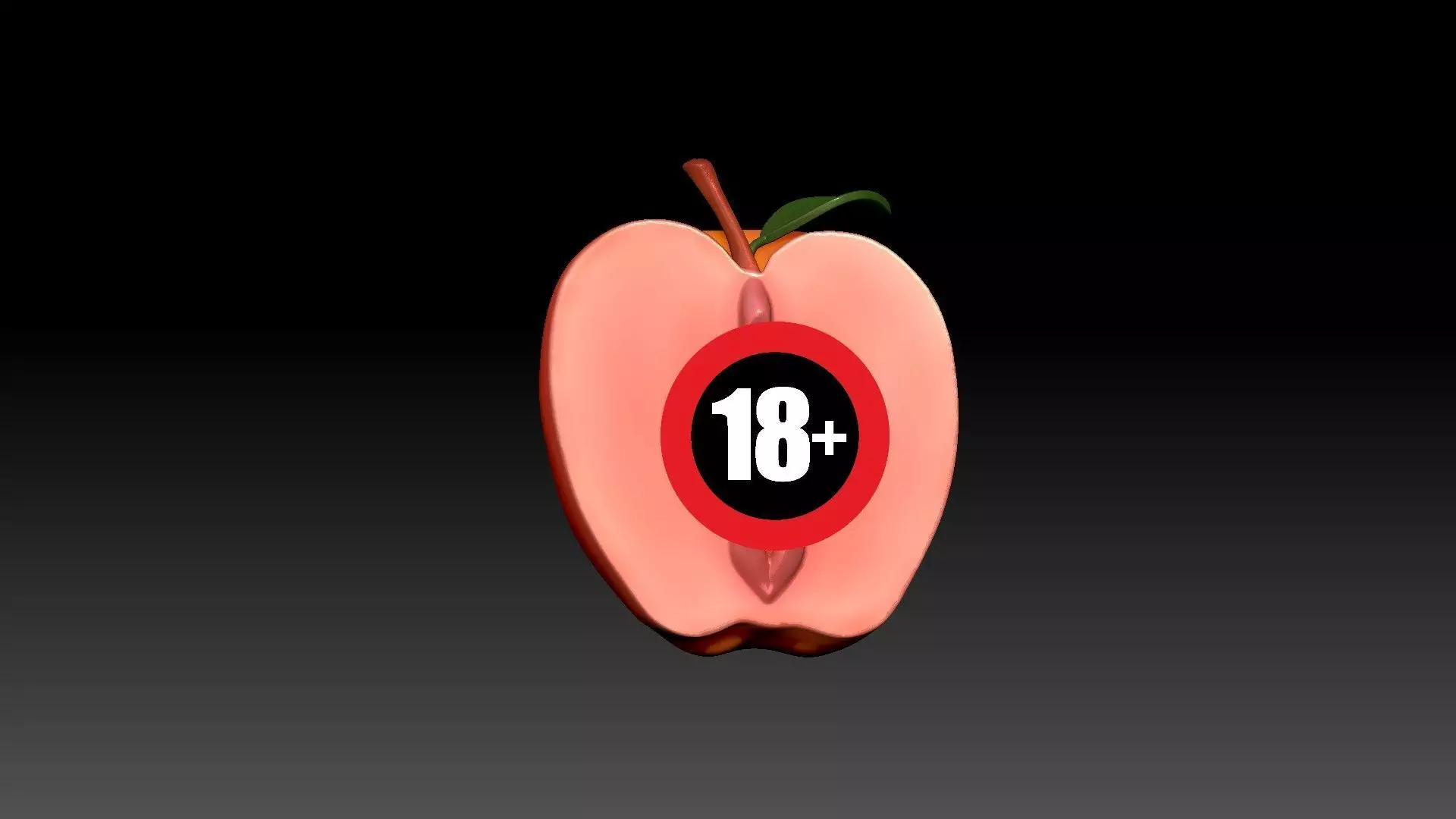 Tasty Apple 3D print model_0