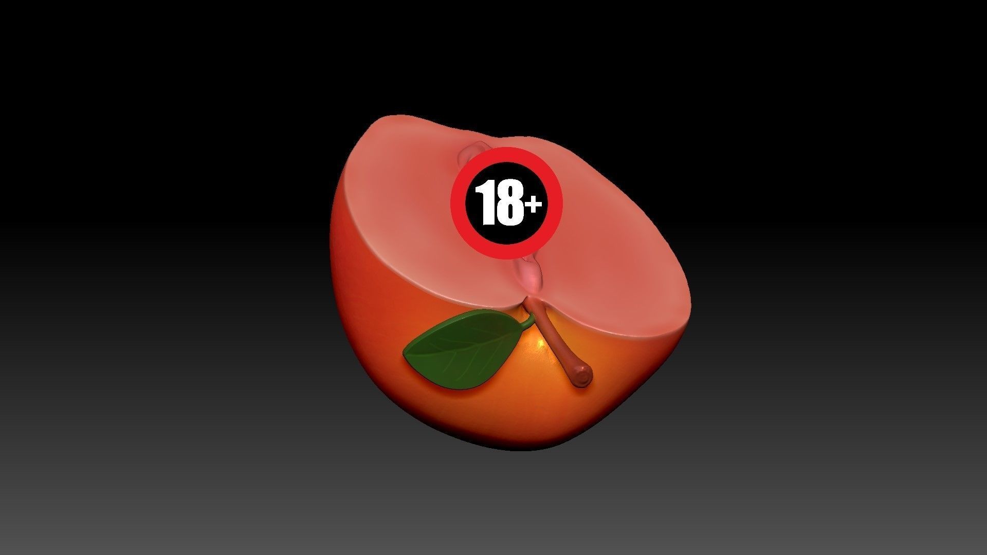 Tasty Apple 3D print model_5