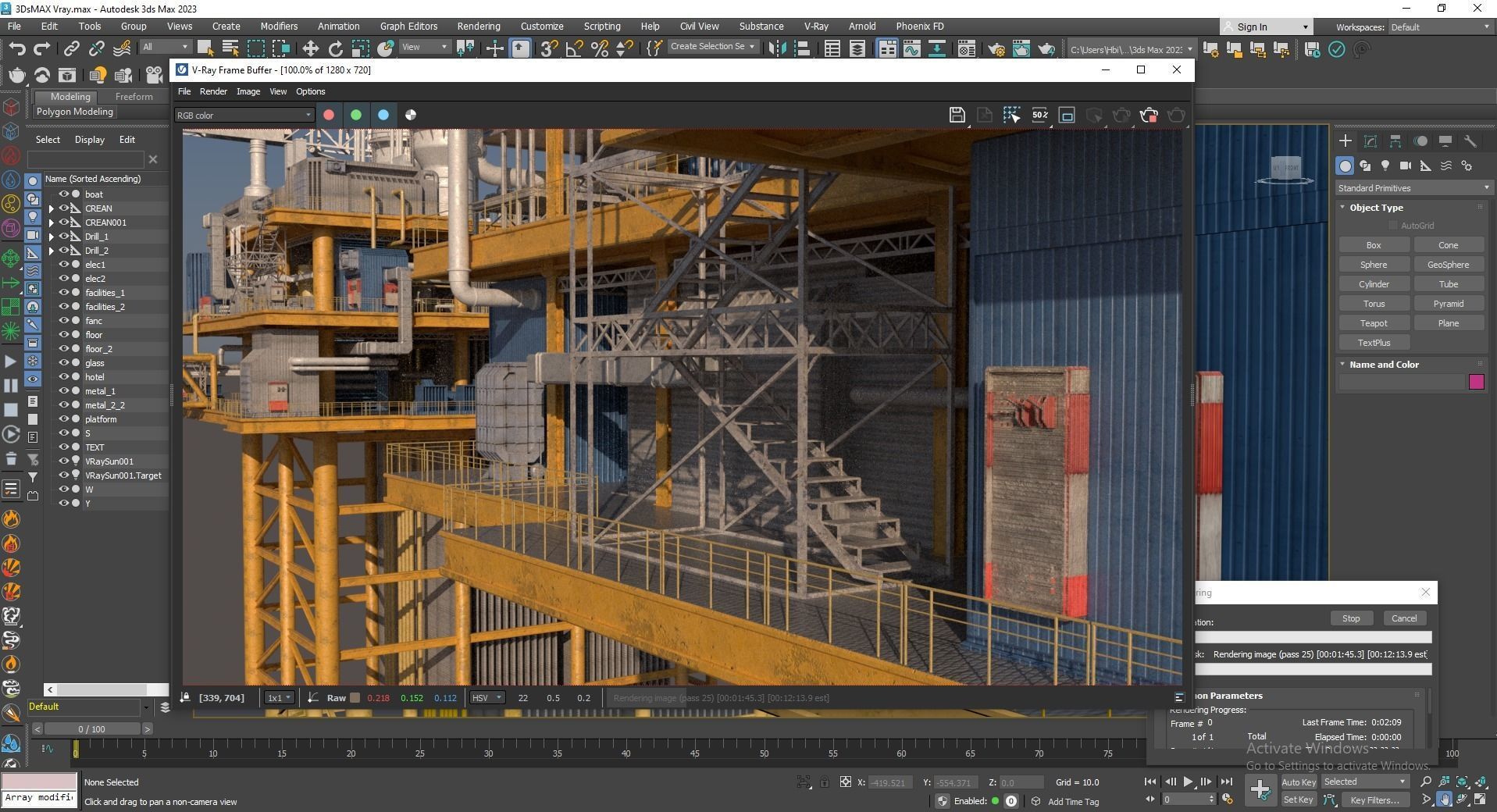 oil platform 3D model_18