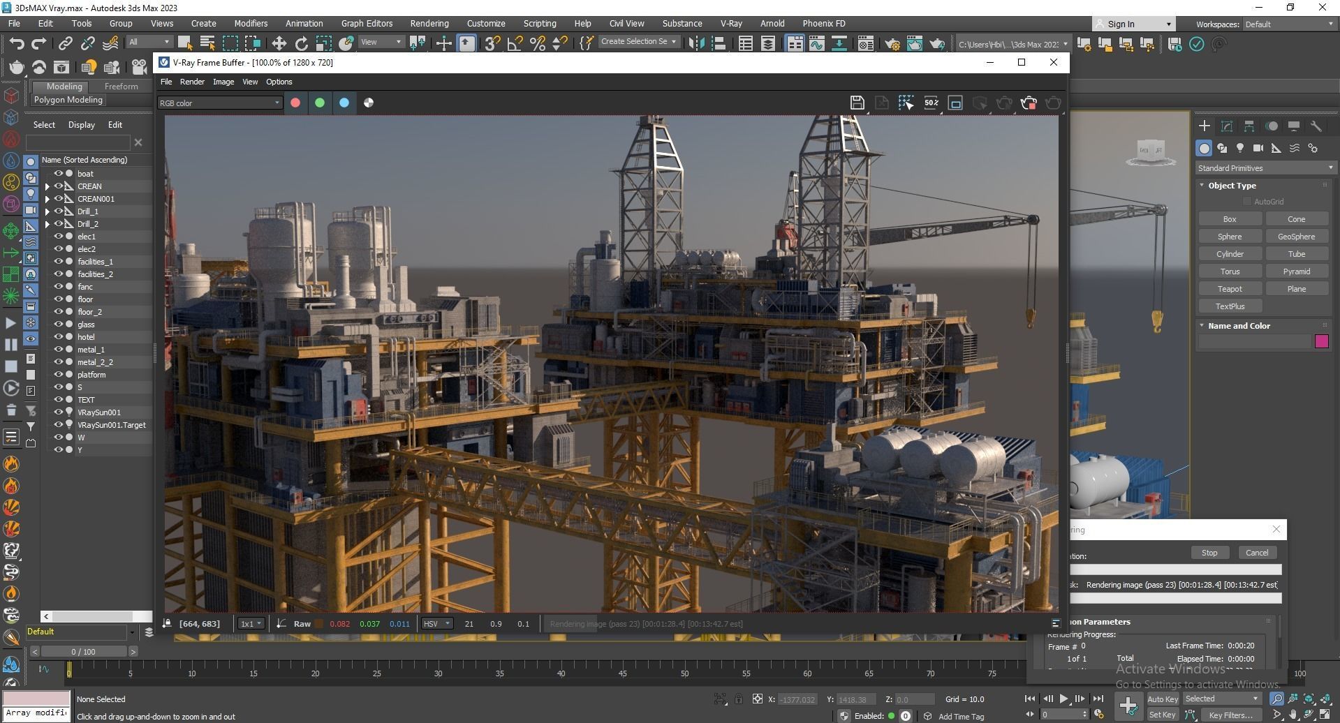 oil platform 3D model_13