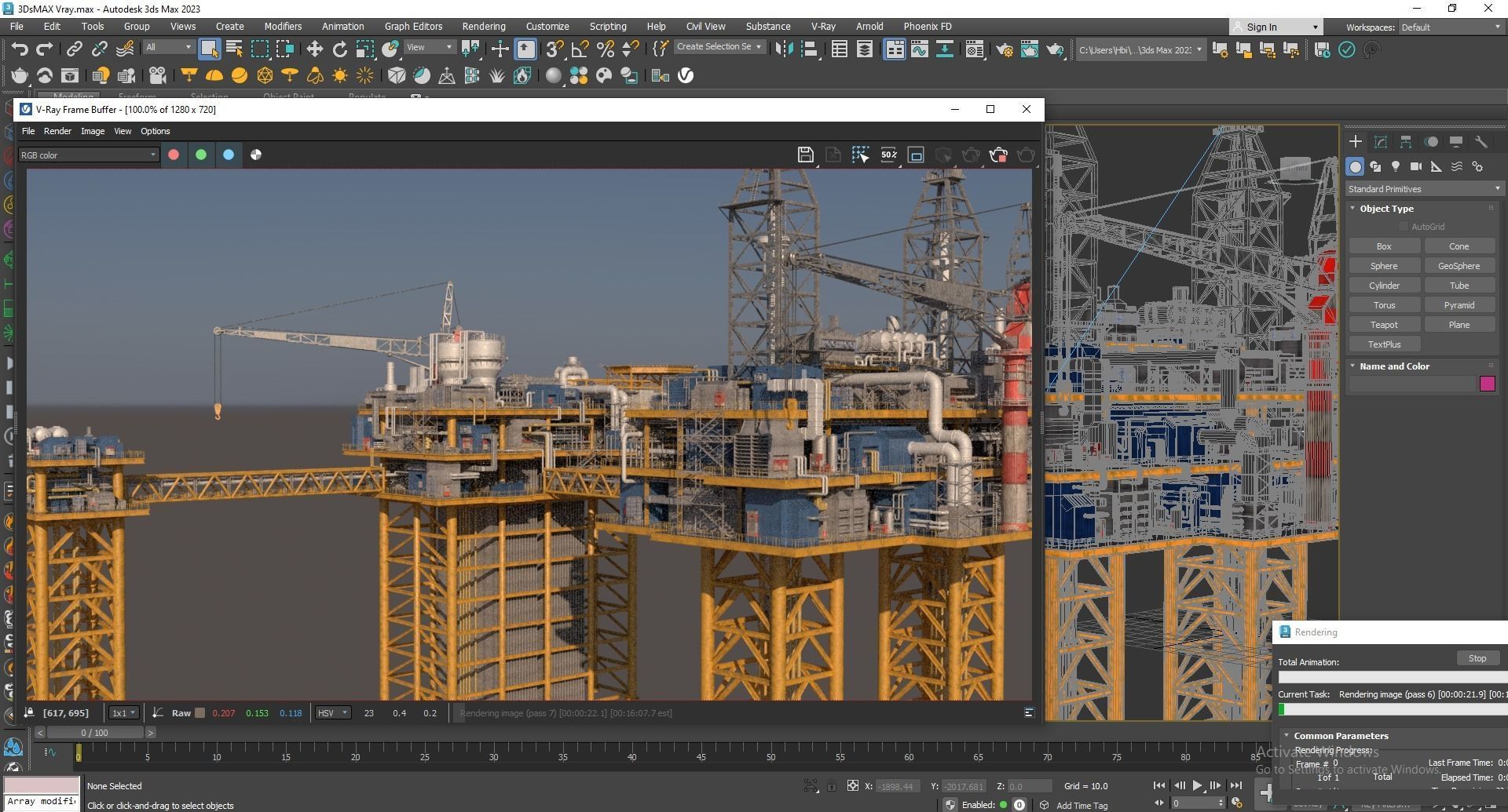 oil platform 3D model_17
