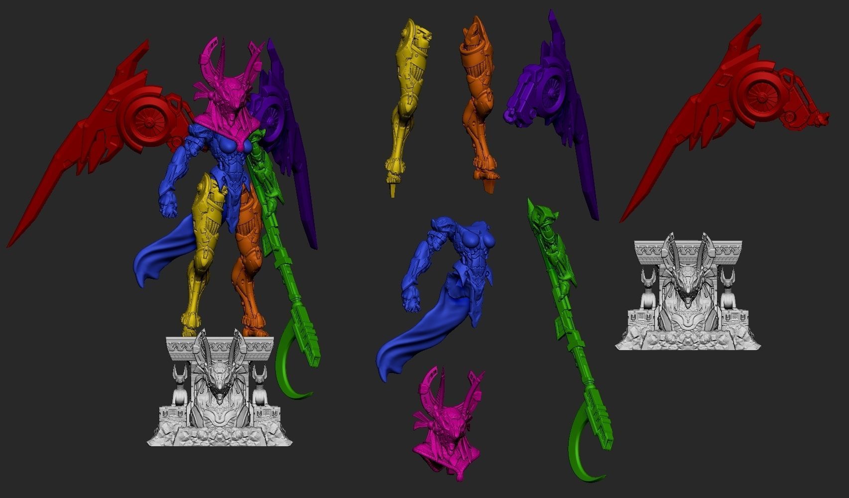 ANUBIS BY CREATIVE GEEK MB 3D print model_9