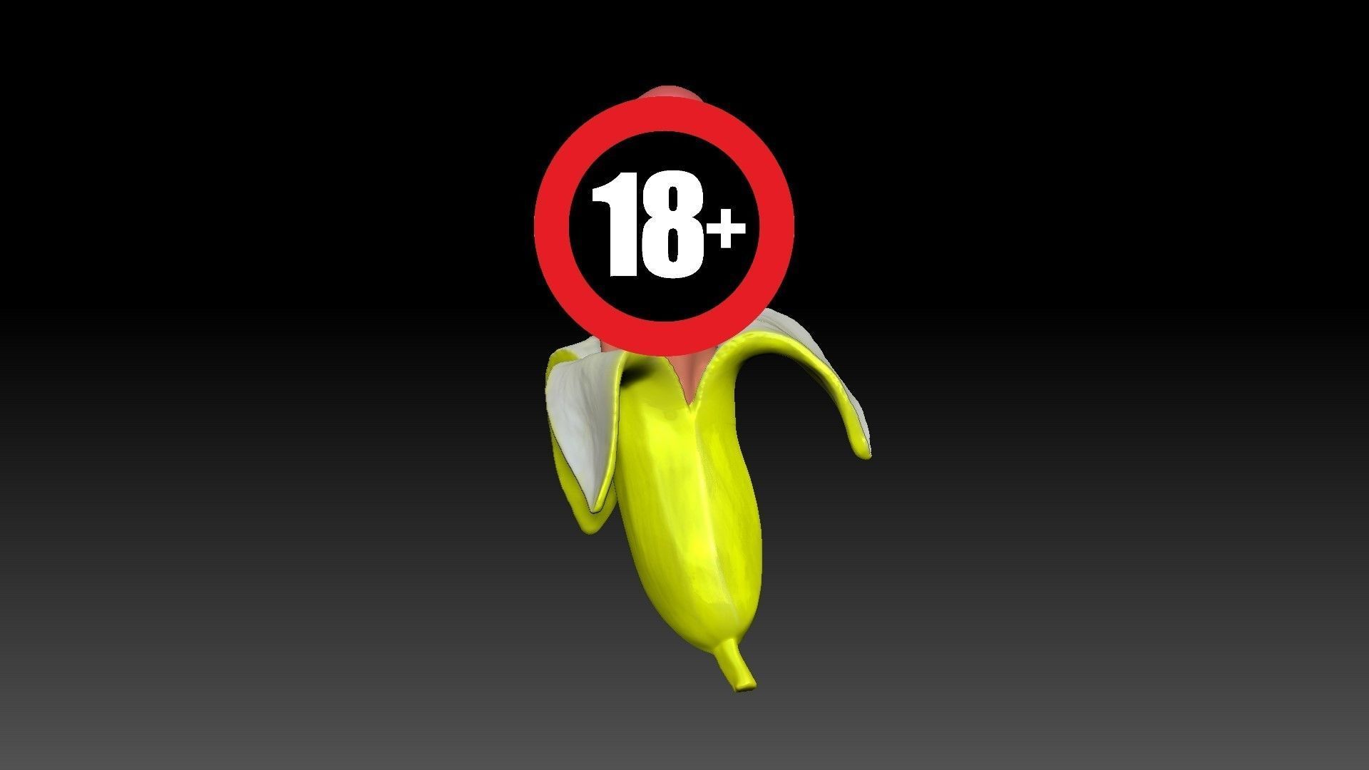 Tasty Banana 3D print model_2