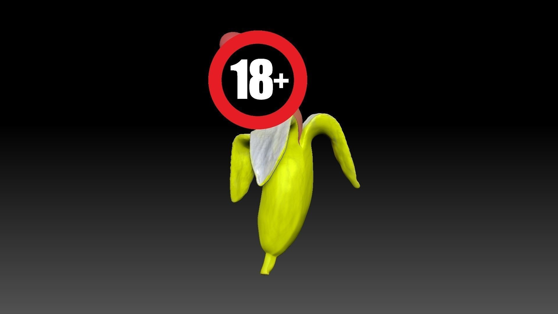 Tasty Banana 3D print model_3