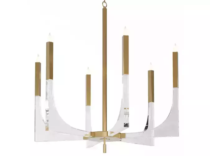 Chandelier Louvre Home Daisy