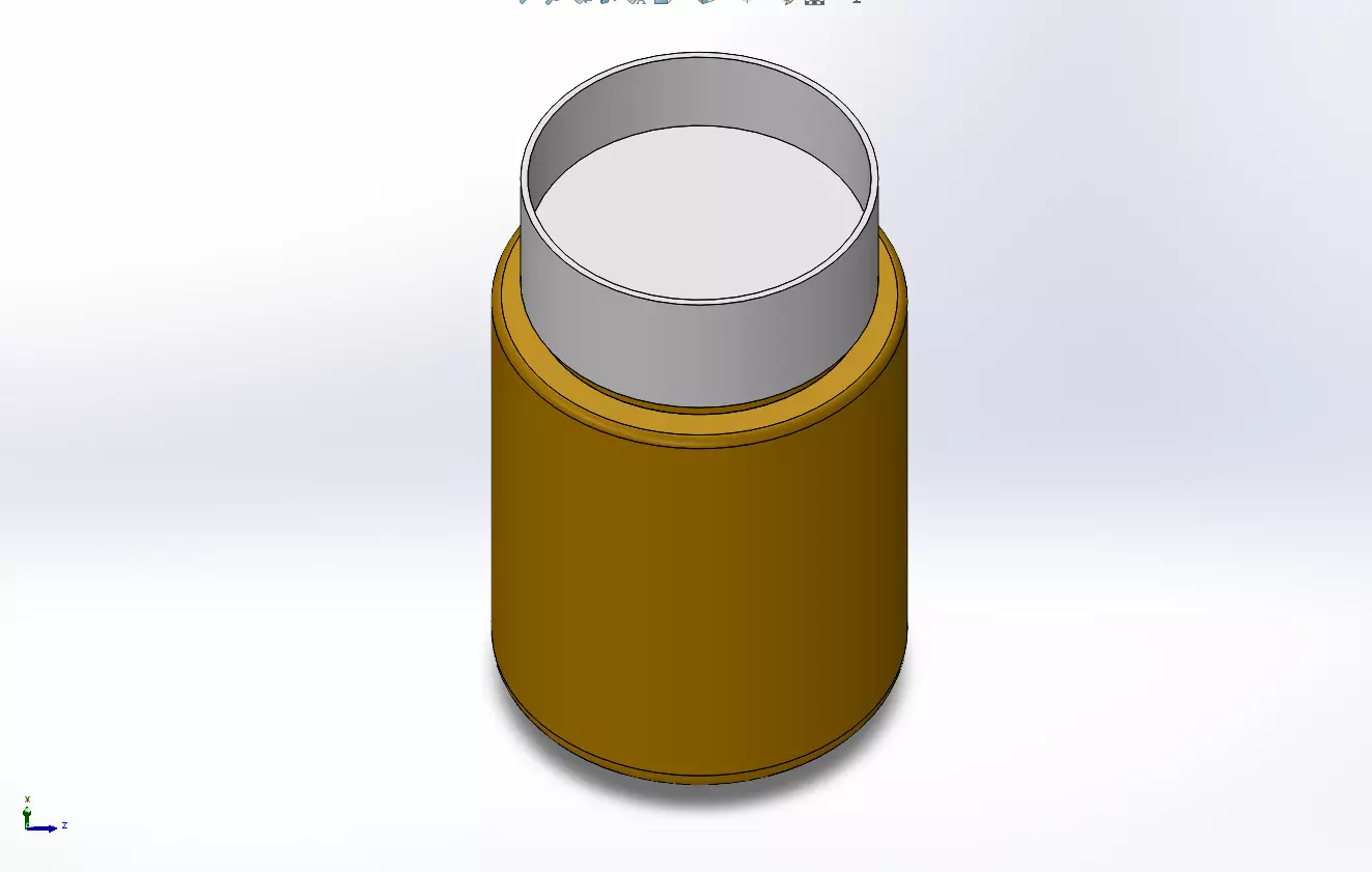 Pill Bottle Mk1 3D print model