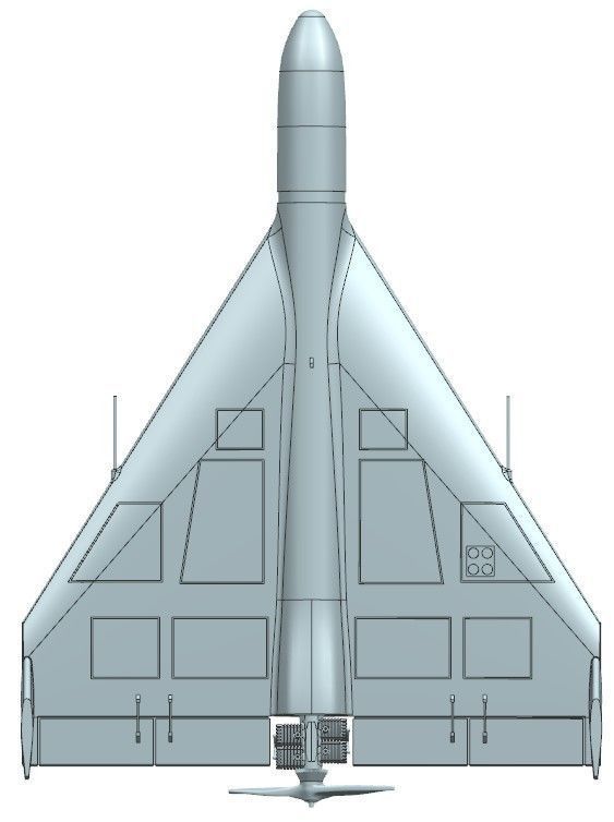 shahed136 3D print model_3
