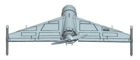 shahed136 3D print model_2