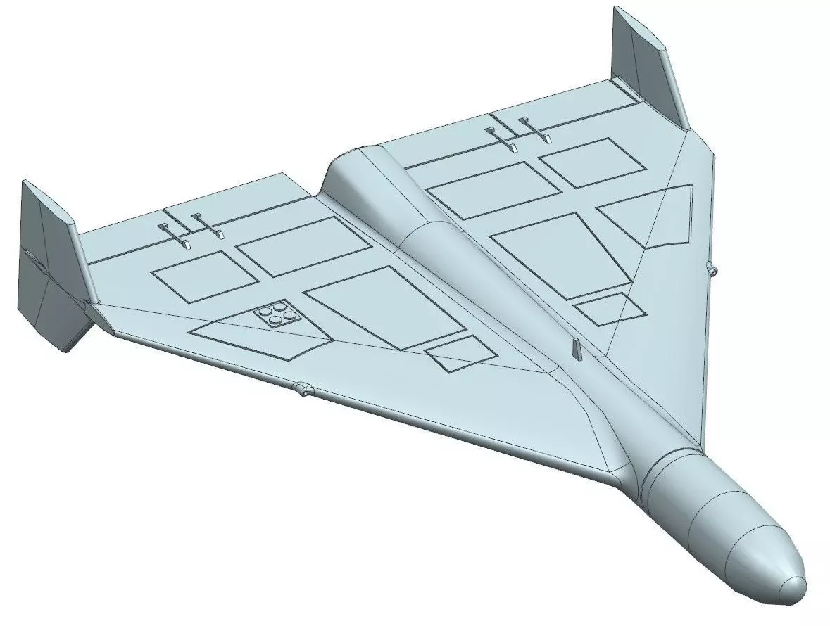 shahed136 3D print model_0