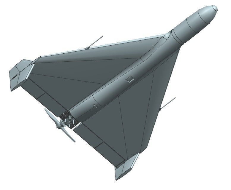 shahed136 3D print model_1