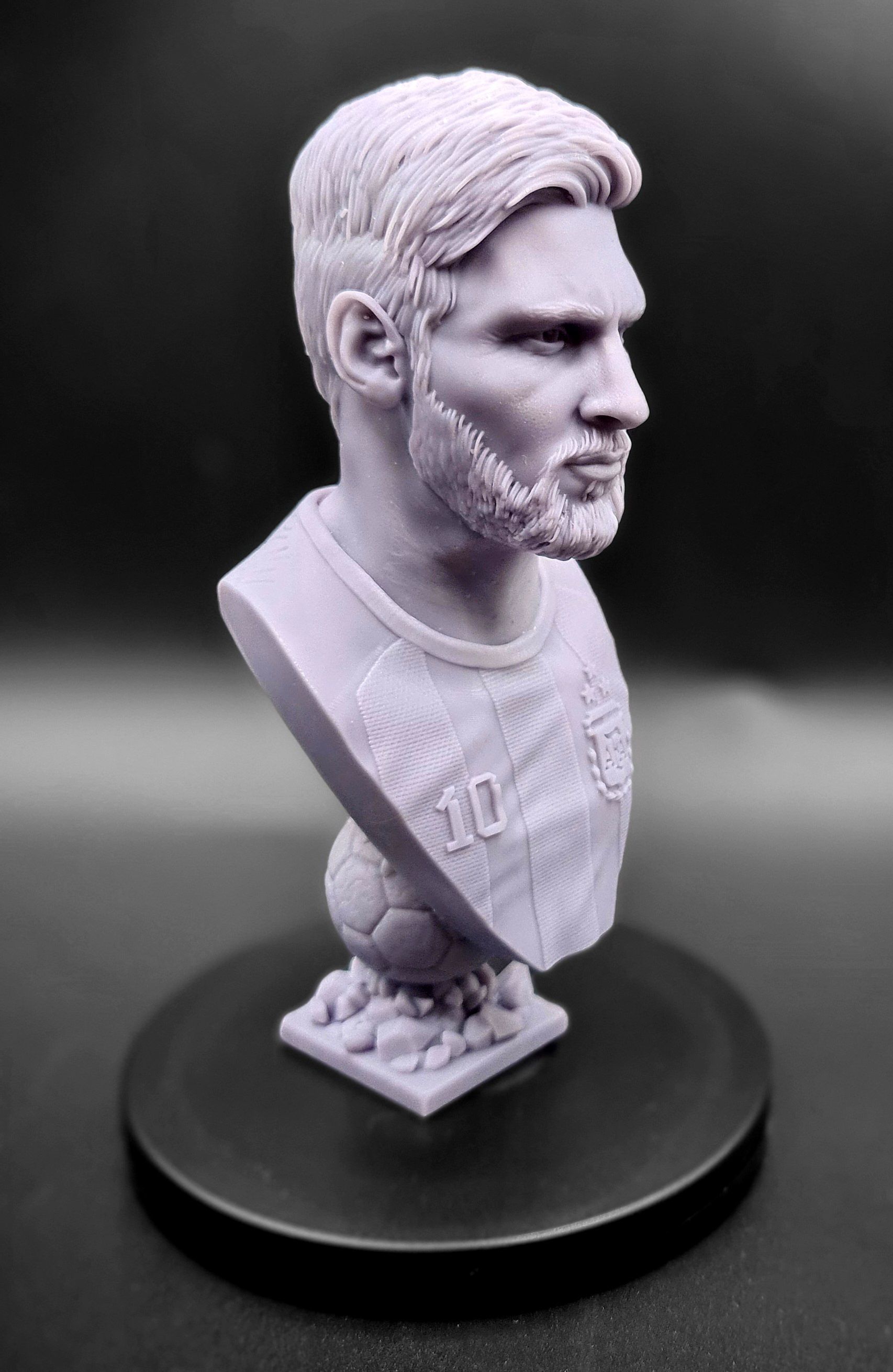 Messi and Ronaldo busts for 3D printing 3D Model Collection_18