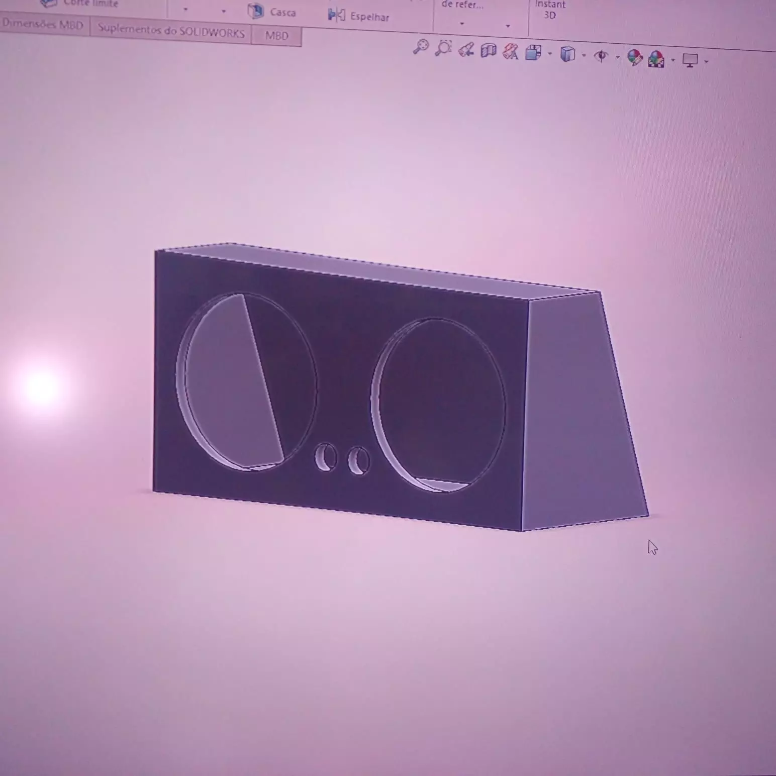 CAIXA DE SOM AUTOMOTIVO PIONEER 3D print model_0