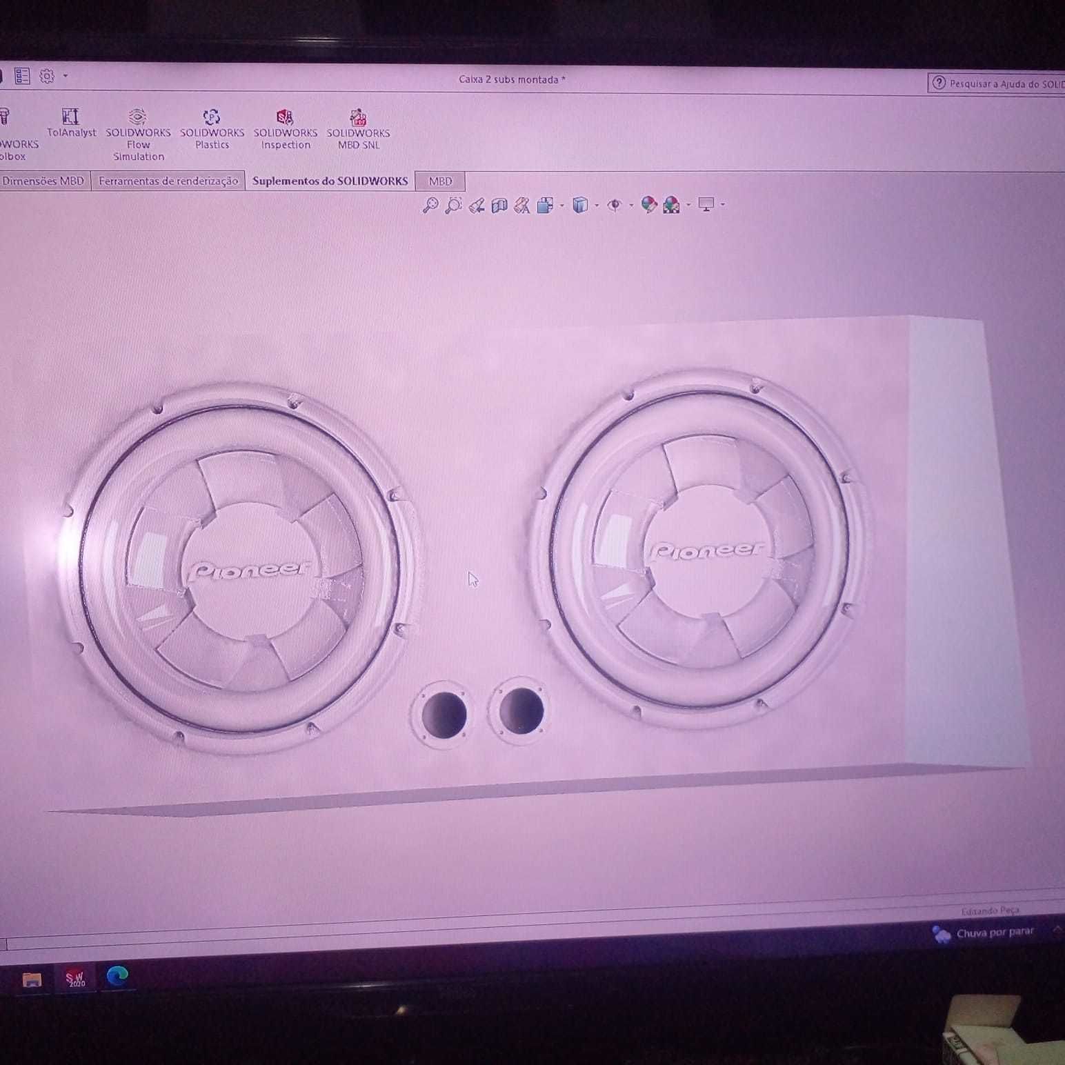 CAIXA DE SOM AUTOMOTIVO PIONEER 3D print model_1