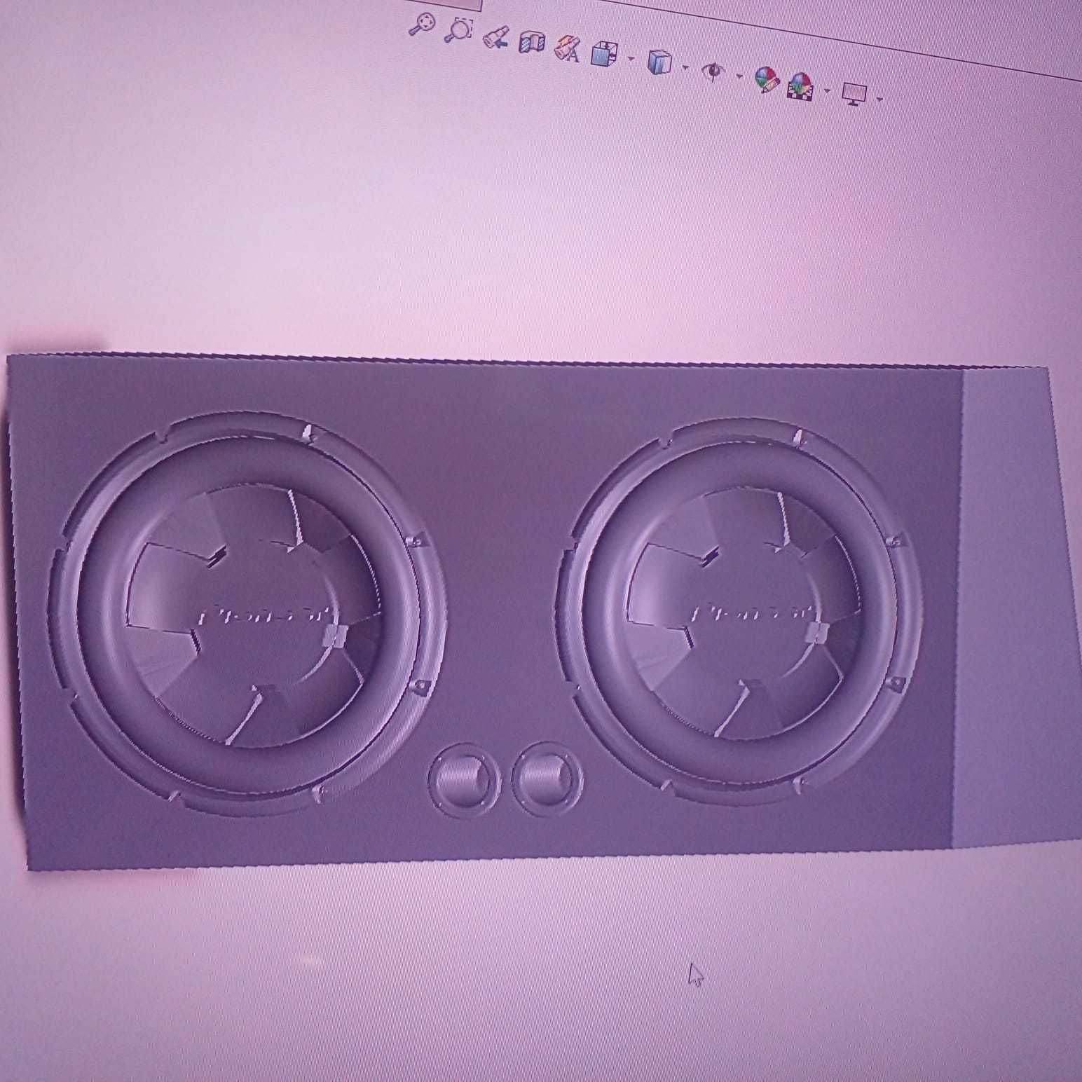 CAIXA DE SOM AUTOMOTIVO PIONEER 3D print model_2