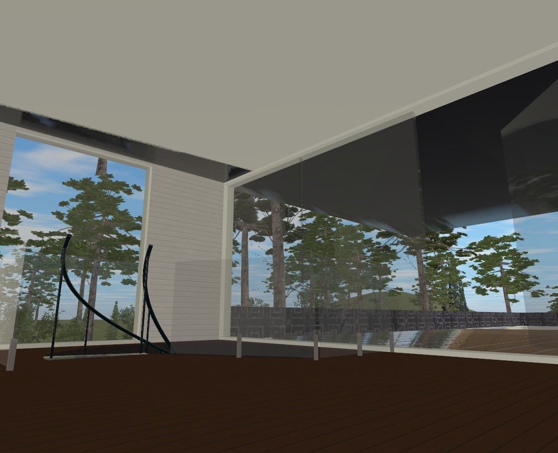 A House in washington state Low-poly 3D model_4