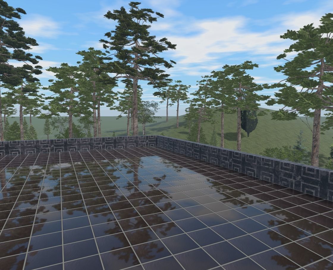 A House in washington state Low-poly 3D model_6