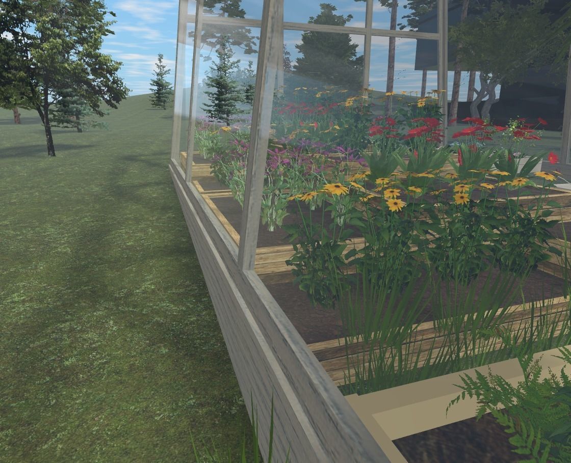 A House in washington state Low-poly 3D model_17