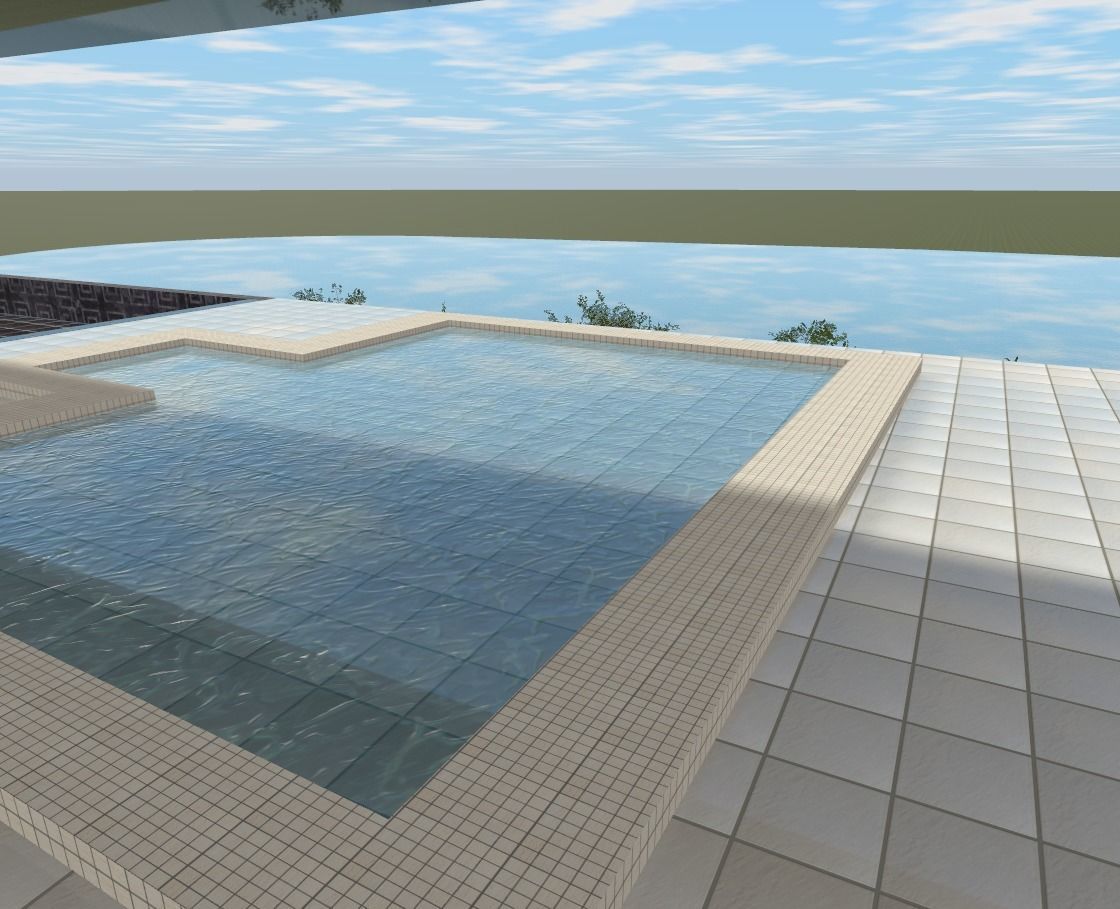 A House in washington state Low-poly 3D model_9