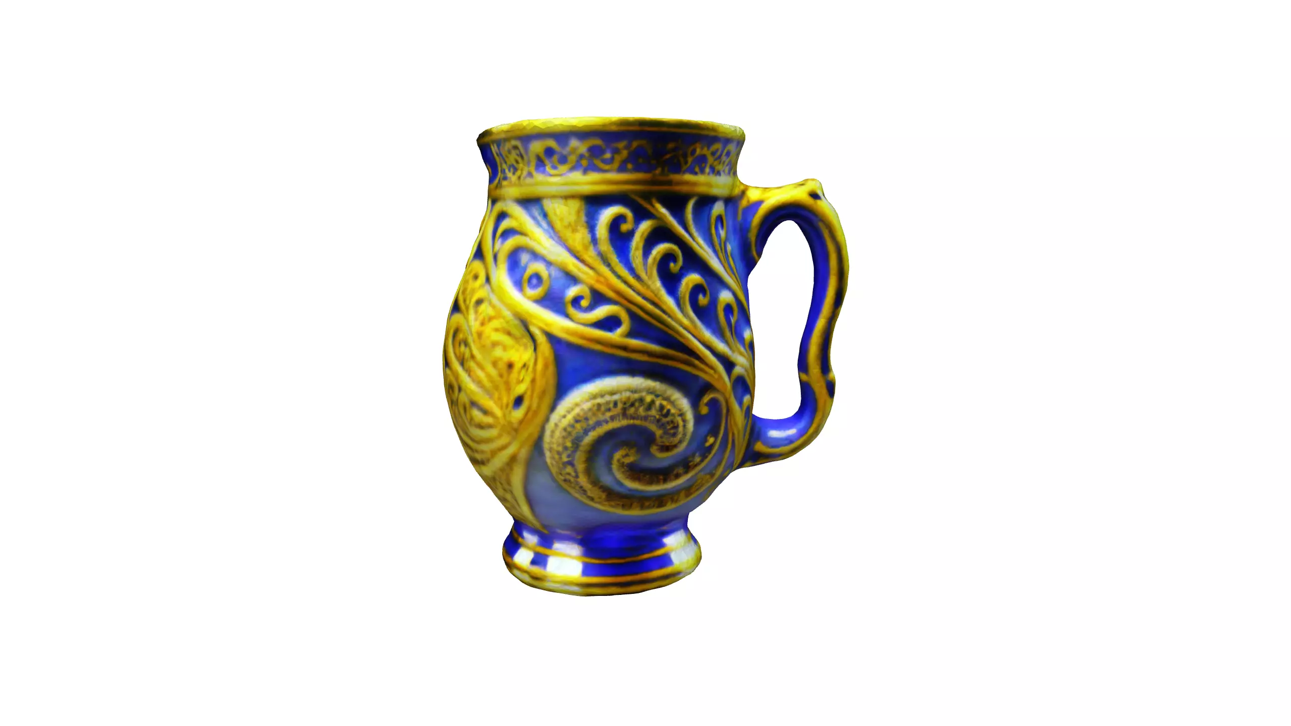 Elegant Ceramic Vase 3D Model - Timeless Home Decor 3D print model