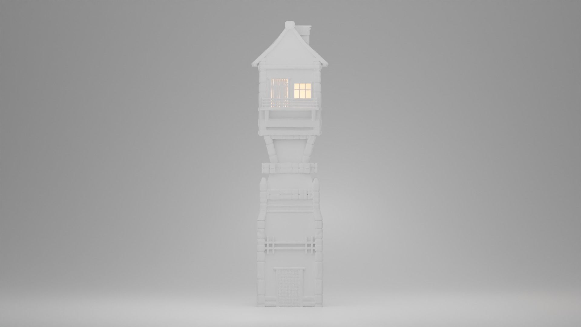 Medieval Tover 3D print model_14