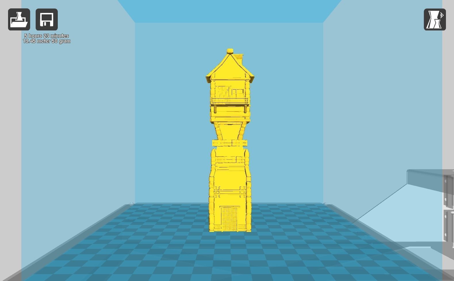 Medieval Tover 3D print model_23