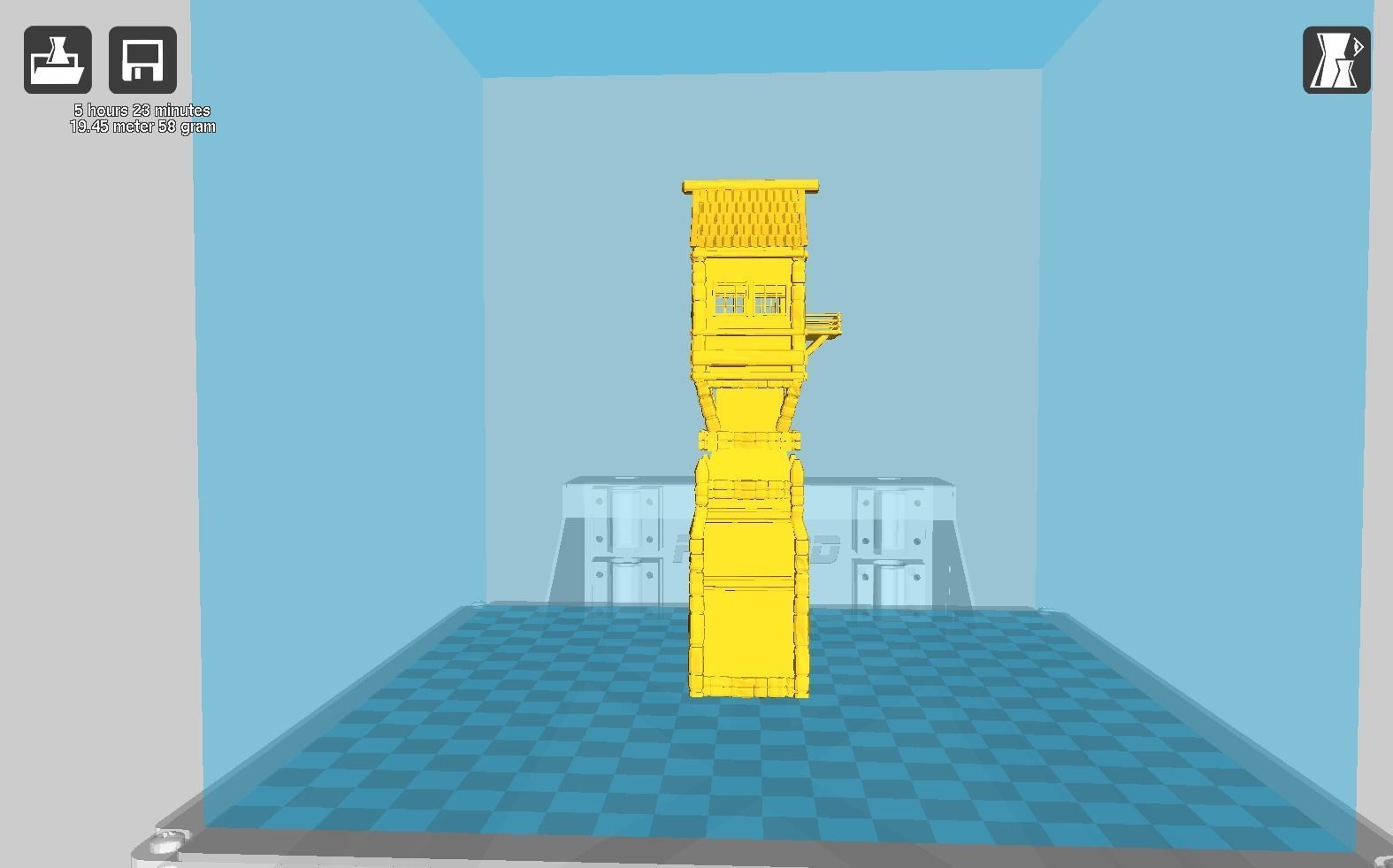 Medieval Tover 3D print model_26