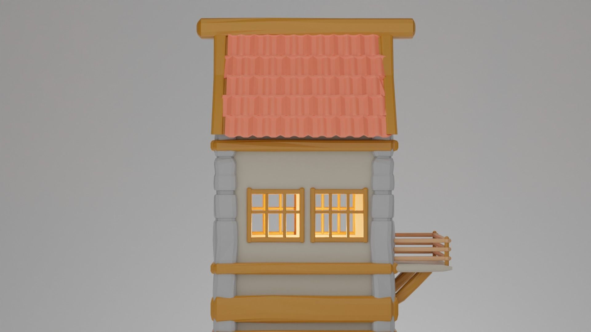 Medieval Tover 3D print model_10