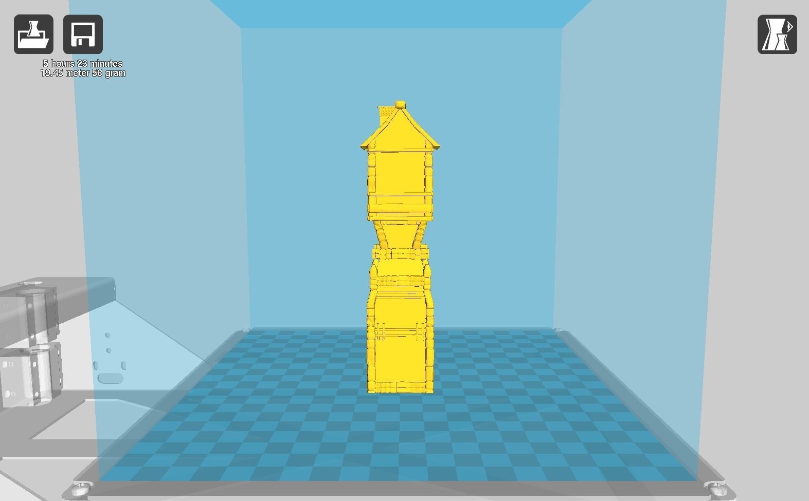 Medieval Tover 3D print model_25