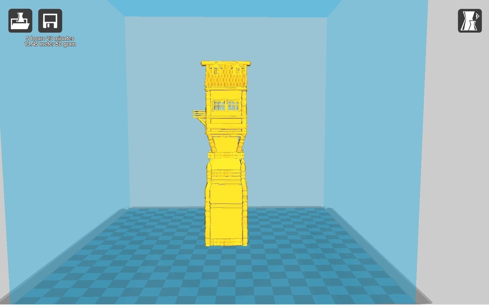 Medieval Tover 3D print model_24