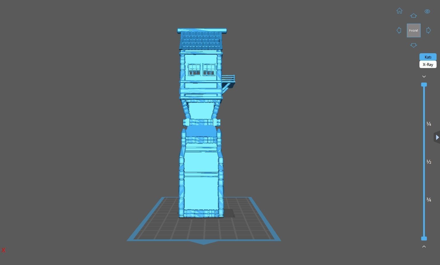 Medieval Tover 3D print model_21