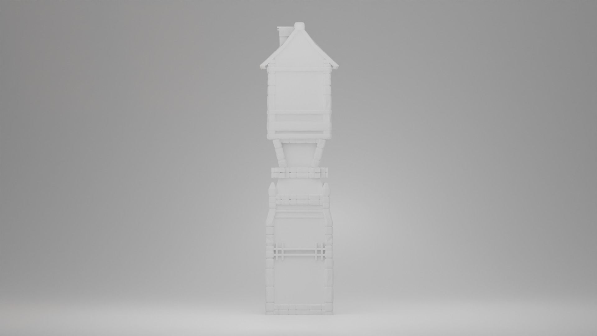 Medieval Tover 3D print model_16