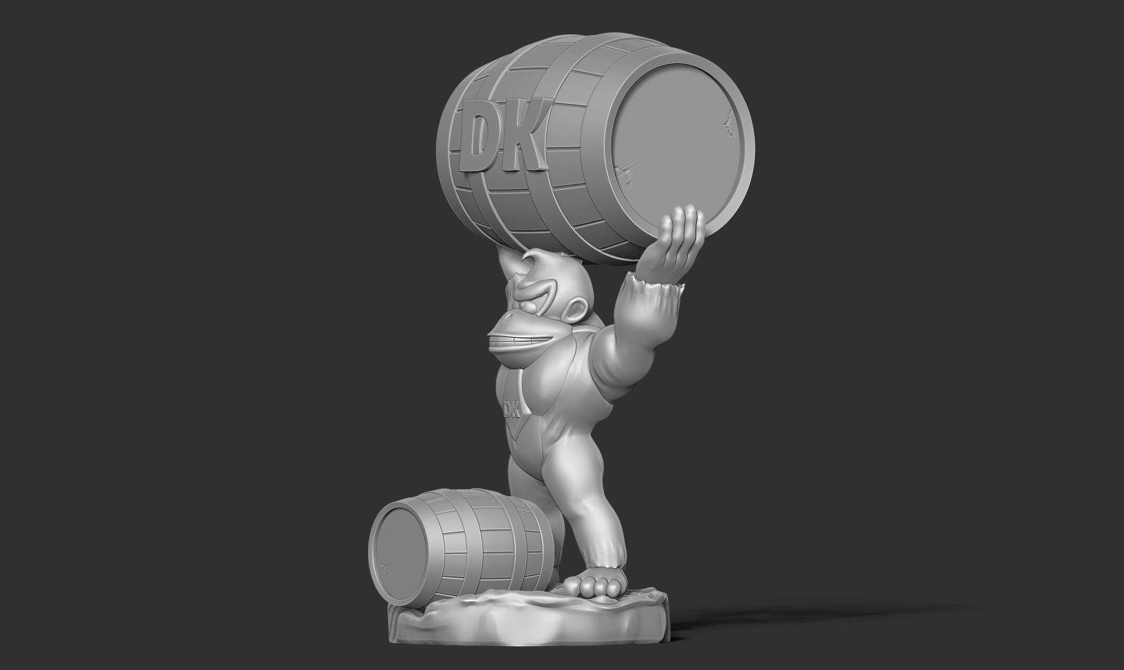 Donkey Kong 3D print model_12