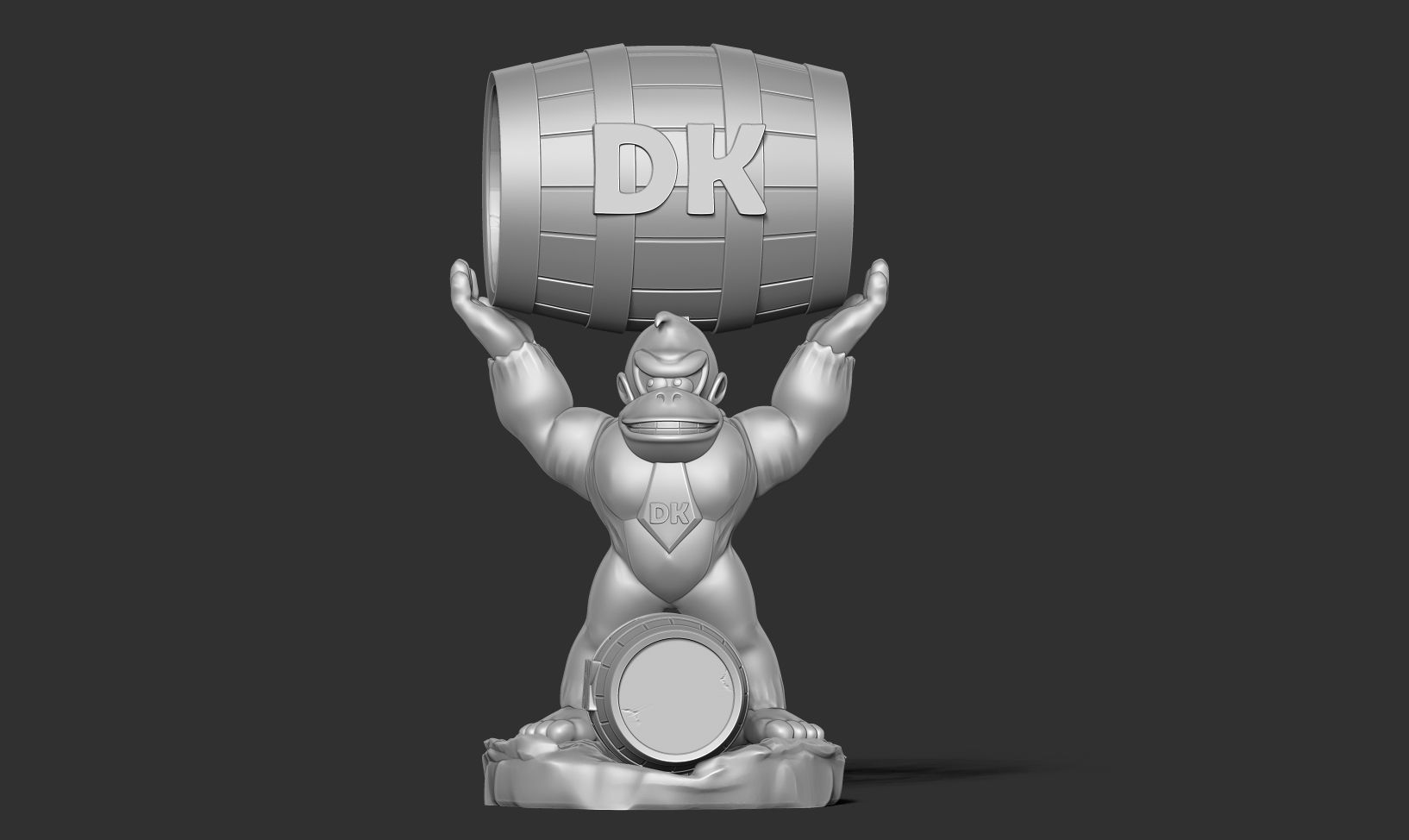 Donkey Kong 3D print model_10