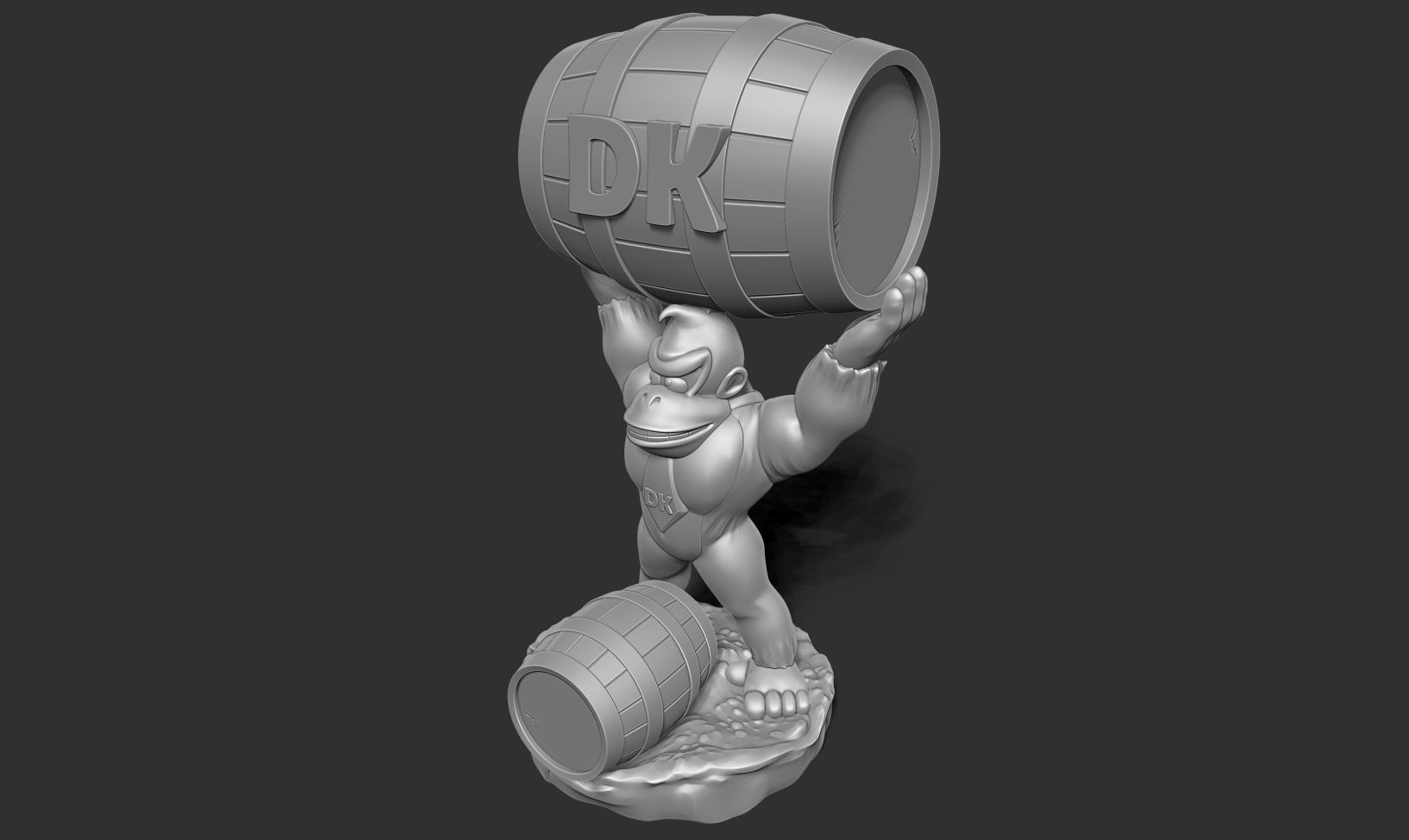 Donkey Kong 3D print model_18